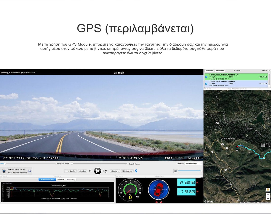  Viofo A129 Duo IR GPS